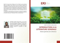 Robert Mwembo Lumbila Ngoie | Introduction A LA Litterature Generale | Buch