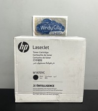 HP 147X Black Toner Cartridge W1470YC LaserJet M611DN M634h M636 New Open Box