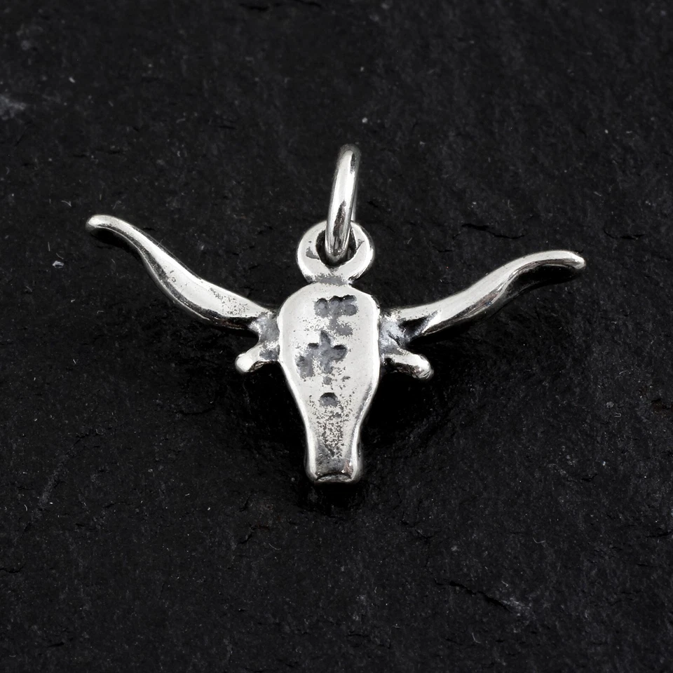 925纯银长角转向饰品带项链 — 第 3/4 张图片