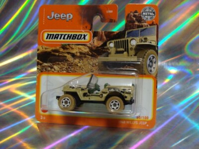 Matchbox 1948 Willys Jeep MB Jeep 50/100  2021 ovp/neu 1:64