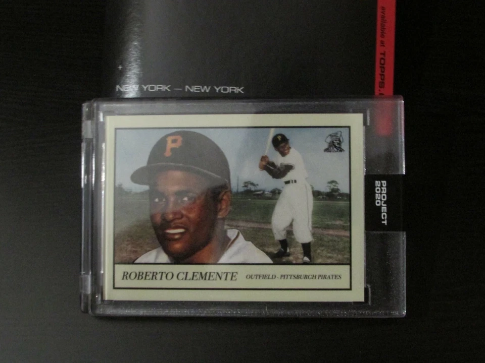 Topps Project 2020 Card #78 Roberto Clemente by OLDMANALAN w/box In Hand - Image 2 of 4