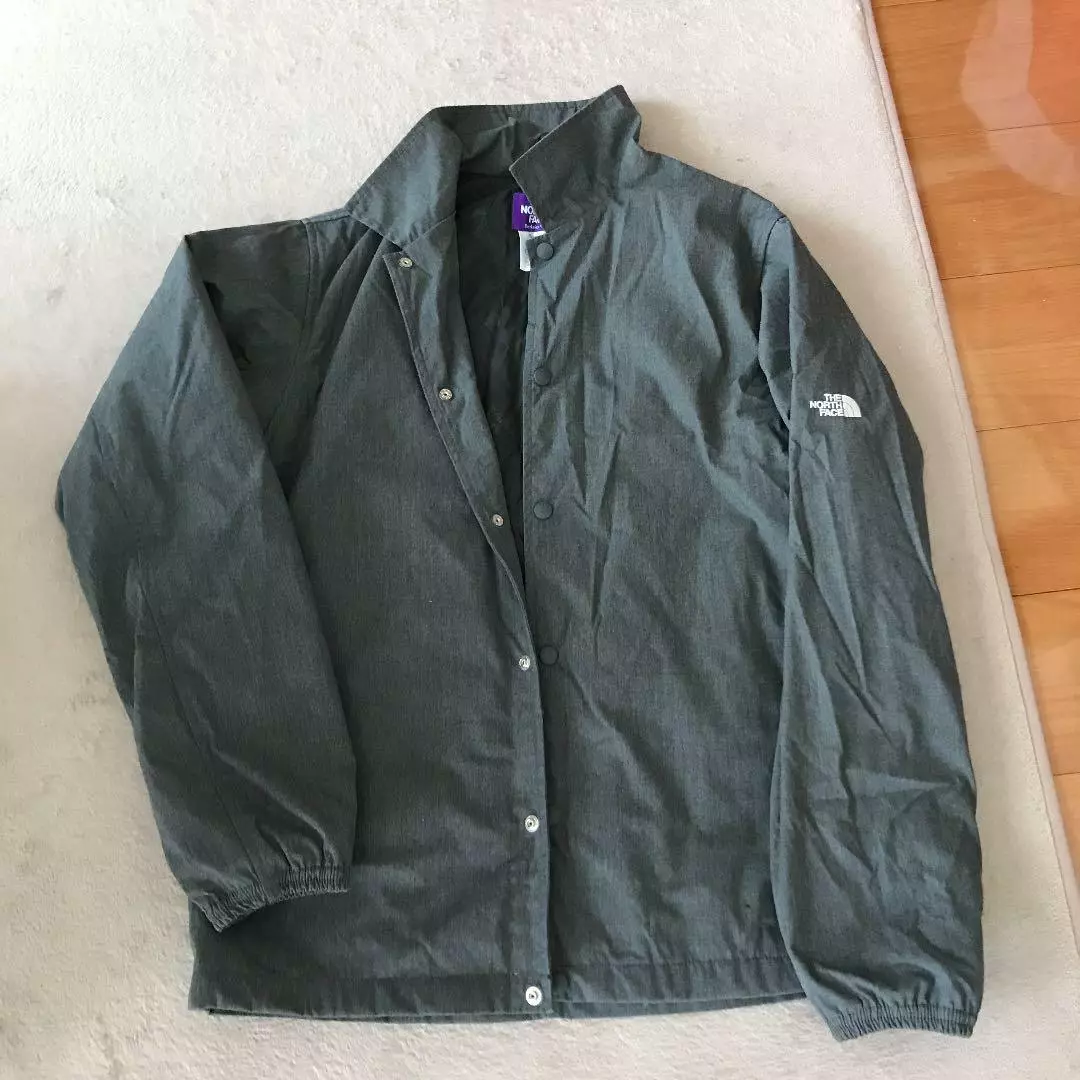 THE NORTH FACE PURPLE LABEL x BEAMS Coach Jacket Gray Size L Used From Japan