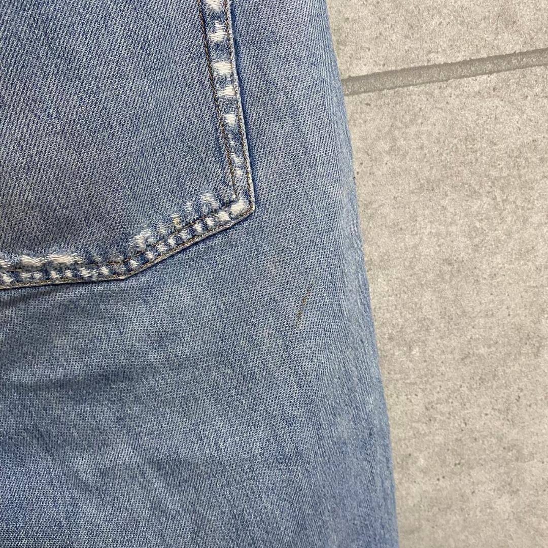 Acne Studios BOY INDIGO FRAY アクネ ACNE STUDIOS Men's BOY INDIGO FRAY Distressed Denim Pants