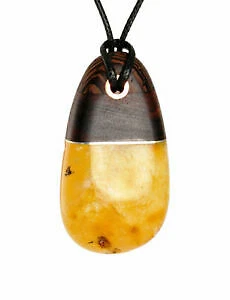 Joyería de Moda de color ámbar De Madera Artisan