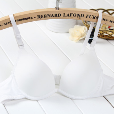 Fashion Underwear Intimate Underwire Solid Color Bras Push Up A