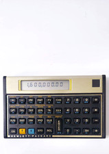 Hewlett Packard HP 12C Financial Calculator Vintage With Battery