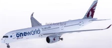 for JC Wings for Qatar for Airbus A350-900 A7-ALZ 1:400 Airplane Pre-built Model