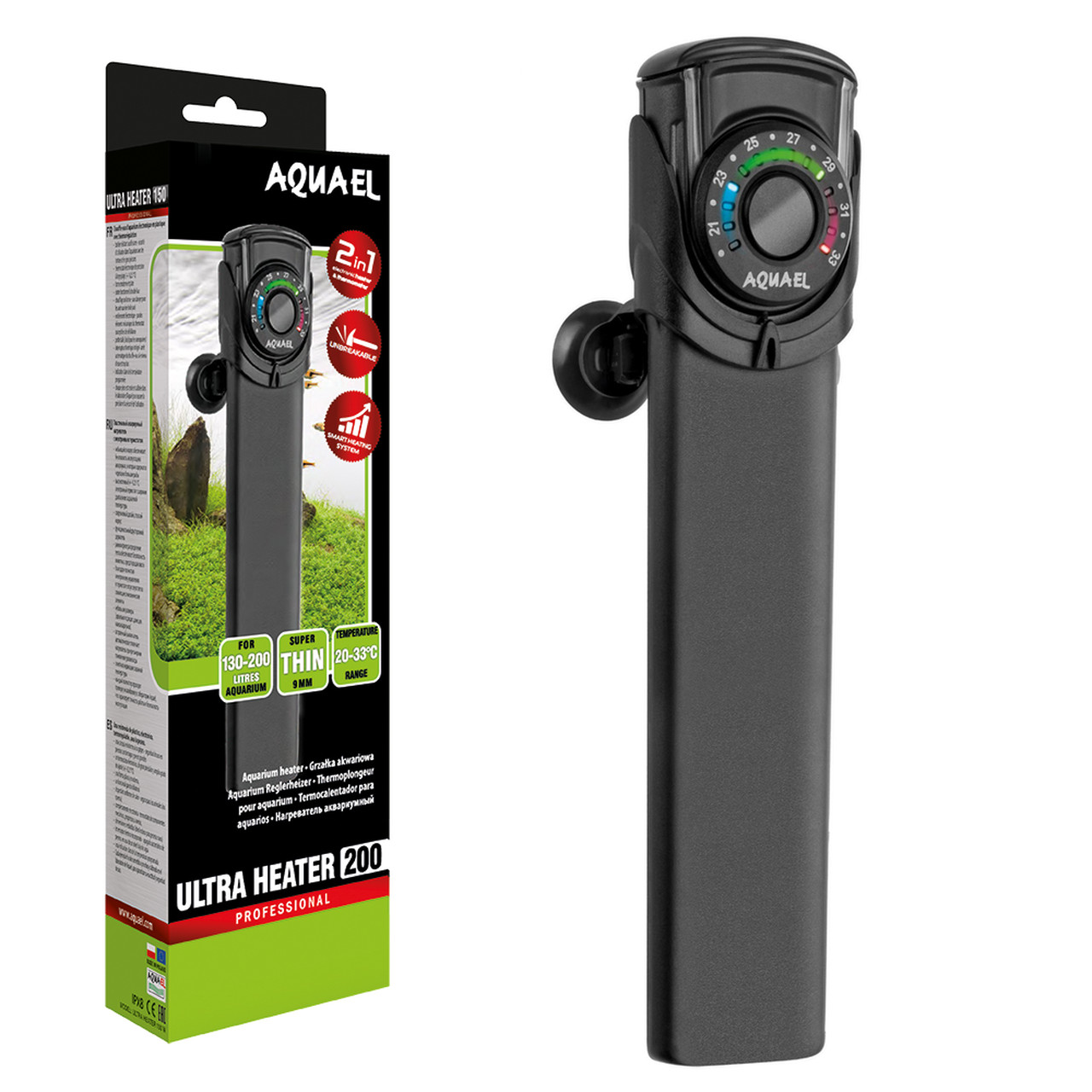 Riscaldatore sommergibile Aquael Ultra Heater per acquario