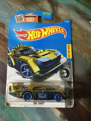 LHot Wheels 2016 Two Timer Chrome Gold HW Super Chromes Series Malaysia NEW