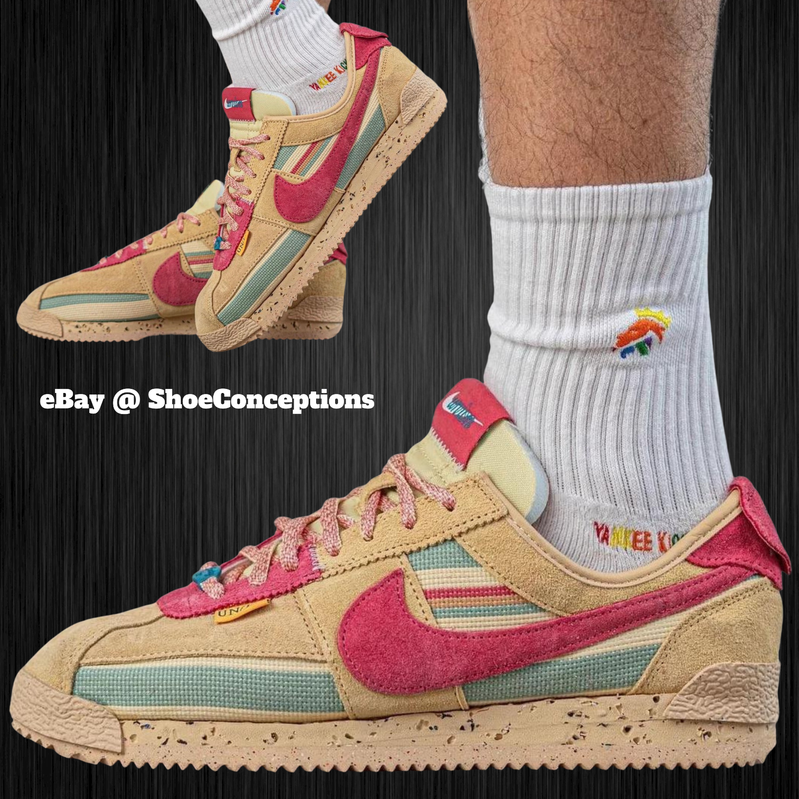Union x Nike Cortez Sesame - Size 8 Men