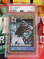 2022 Donruss Baseball Oneil Cruz Rookie PSA 9 TRENDING Insert #/999 Pirates