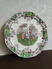 Spode Copeland Spode Byron Series No 2 Divided Sandwich  Cake Plate