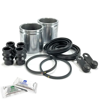 2 FRONT BRAKE CALIPER REPAIR KIT PISTON FIT MINI COOPER WORKS R52 R53 BCR0062AX2