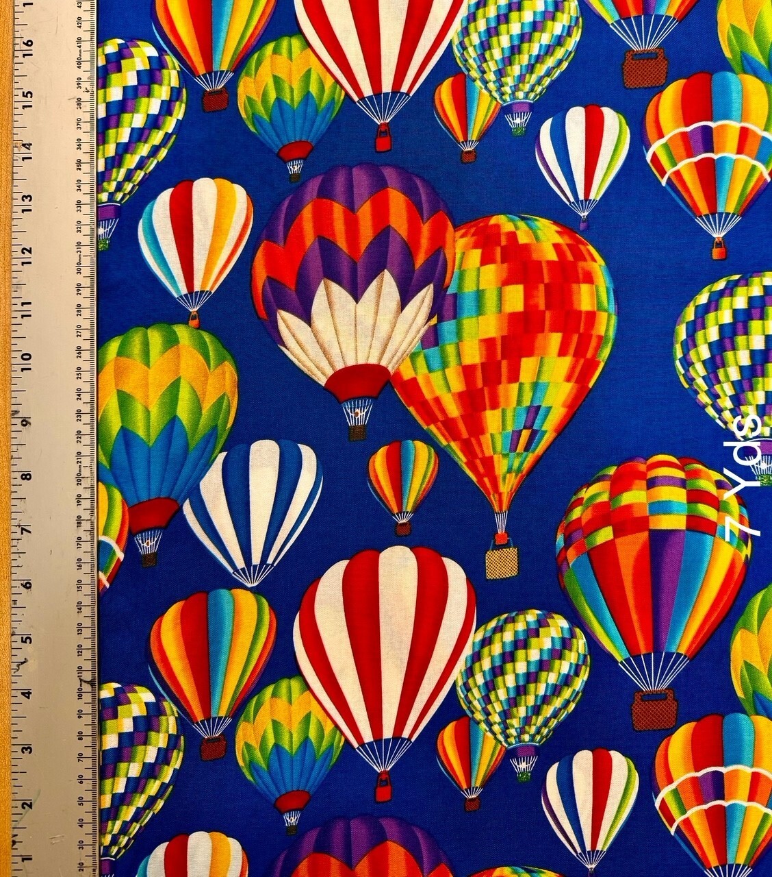 Vintage Hot Air Balloon Cotton Fabric by the Bolt eBay