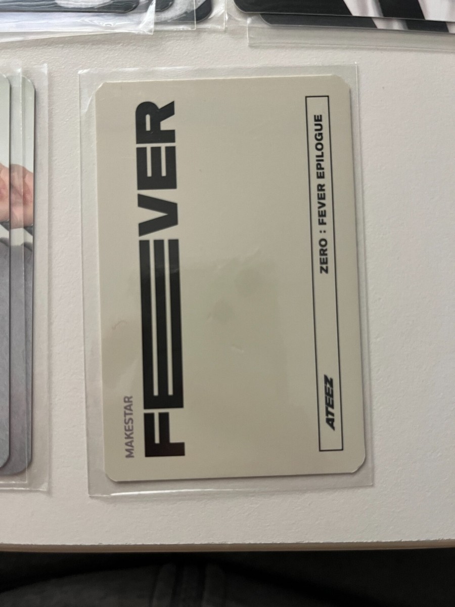 SAN Official ATEEZ Photocard ZERO FEVER : EPILOGUE-MAKESTAR