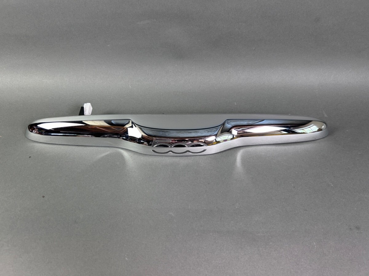 NEU&ORIG FIAT 500 500C Chrom Griff hinten Blende Heckklappe