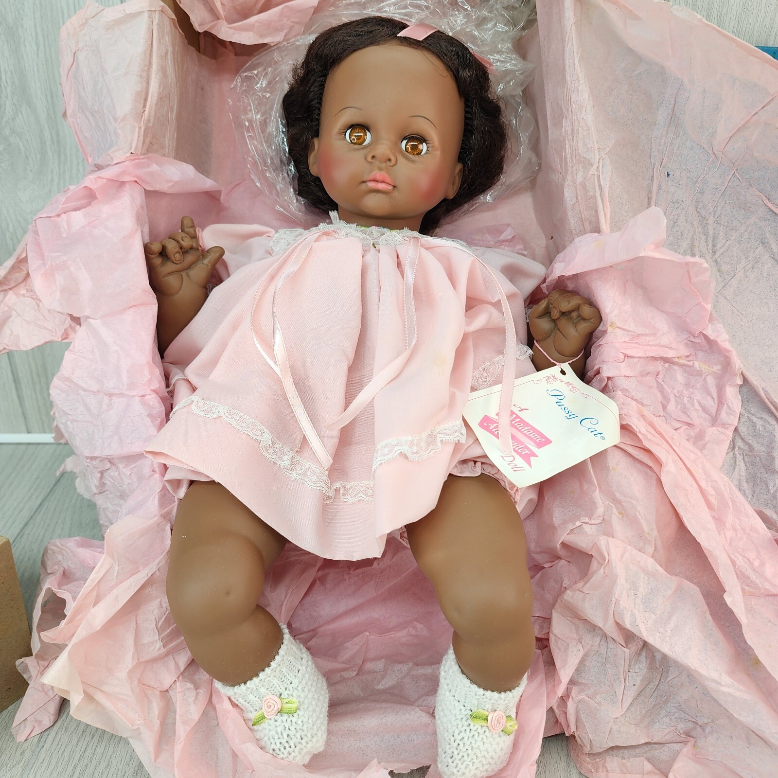 Vintage Madame Alexander Pussycat Baby Doll African American
