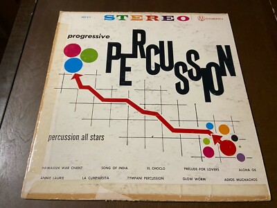 Percussion All Stars~Progressive Percussion~Modern Stereo~Easy Listen Jazz Latin