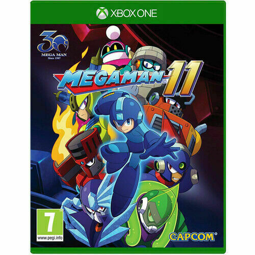 MegaMan 11 Xbox One MINT Condition MEGA MAN (PLAYS ON SERIES X)