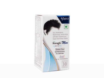 IPCA Pharma Keraglo Men hair growth (30 TAB)