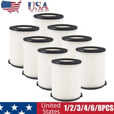 VF4000 Pleated Filter For RIDGID Shop Vac Garage Wet/Dry Washable Vacuum Cleaner