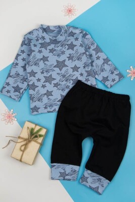 Babykleidung Unisex 9-12 Monate Mädchen Junge Blau Set Neu Freizeit Kostenlose Lieferung 