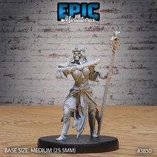 Female Lich B | Epic Miniatures | RPG D&D Pathfinder Wargaming