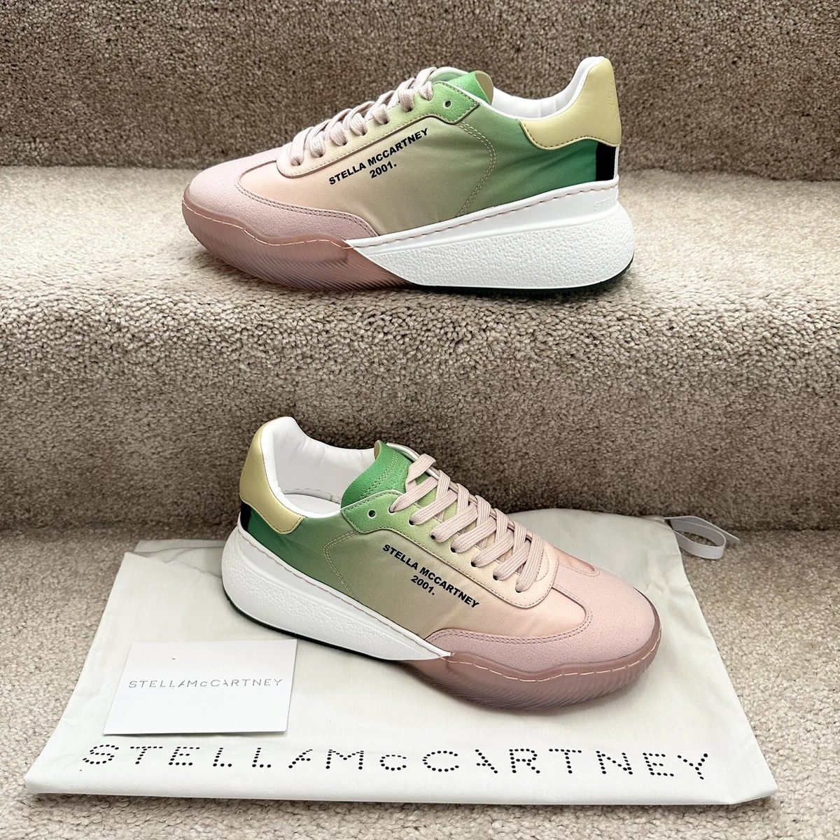 Stella McCartney Loop Gradient Women Sneakers Size EU 37 US 7