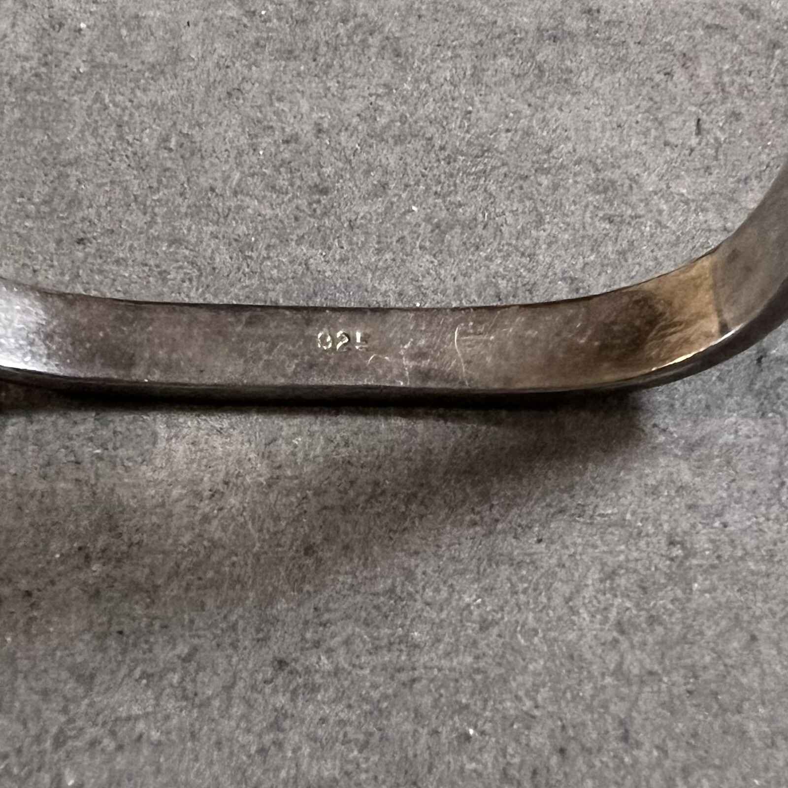 Vintage Designer Rounded Square Shape Sterling Si… - image 15