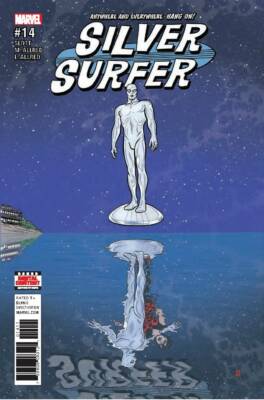 Silver Surfer #14 Slott Marvel Comics 1st Print EXCELSIOR BIN | eBay