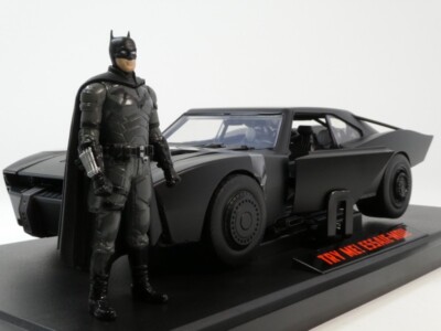 未開封品MATTLE社製BATMAN BATMOBILEバットマンバットモービル 1/18 The Batman 2022 Batmobile & Figure ／ザ・バットマン