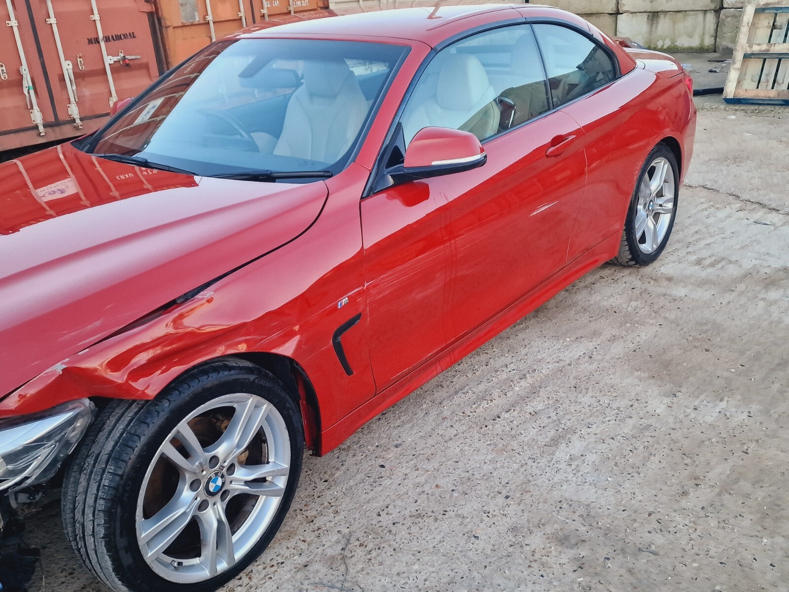 2018 18 BMW 4 SERIES 420I M SPORT F33 LCI CONVERTIBLE LIGHT DAMAGED