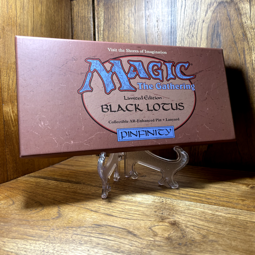 ๐บ Pinfinity Black Lotus - Serial 1708 AR Pin + Lanyard MTG Magic: The Gathering - Picture 18 of 20