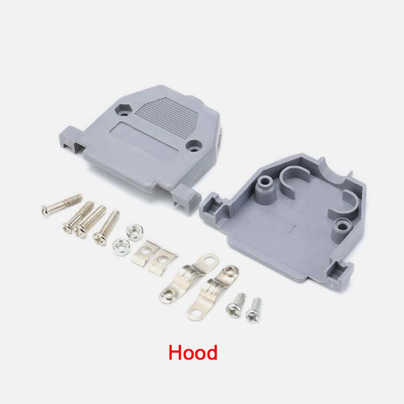 DB25 25 Pin D-Sub Plug Female / Male Cable Connector Solder Type Plastic Shell - Image 4 of 4