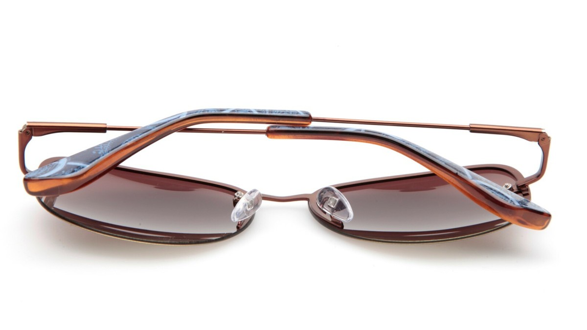 VERA BRADLEY POLARIZED ALINA 60 15 137 Bronze frames, brown gradient lens,classy New Vera Bradley VB Alina Indio (INO) BRONZE Polarized  main image 4