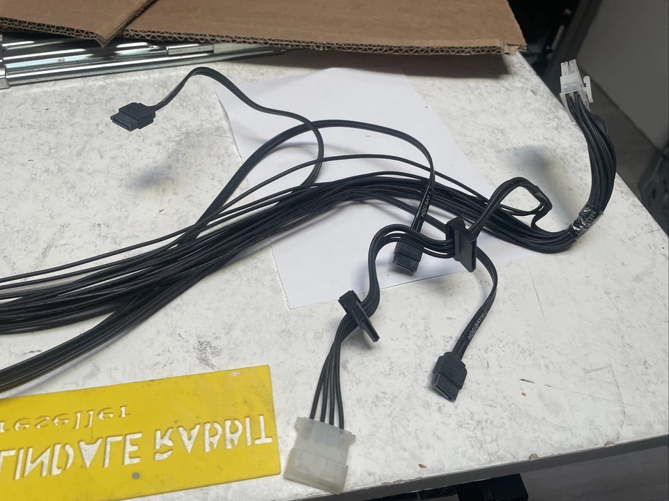 HP 644338-001 644337-001 Cable Assy MB ODD Power sata hdd z620 644340-001 644339 - Image 3 of 4