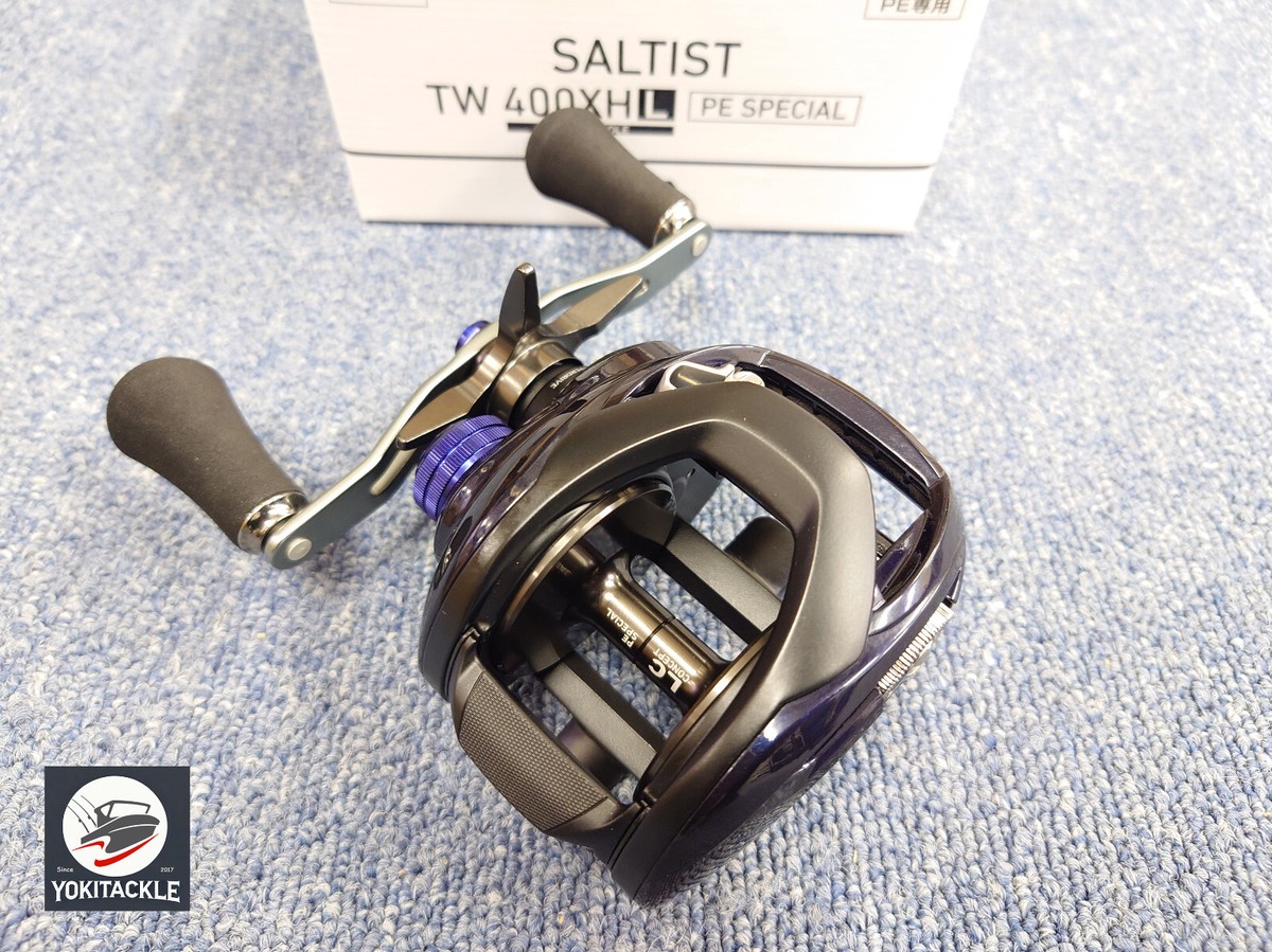 Daiwa 23 SALTIST SV TW 400XHL PE SPECIAL Baitcasting Reel Shipping