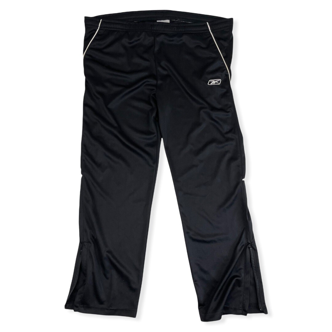 Reebok Mens Classics Vector Training Track Pant Zip Bottoms Reebok Mens Classics Vector Training Track Pant Zip Bottoms