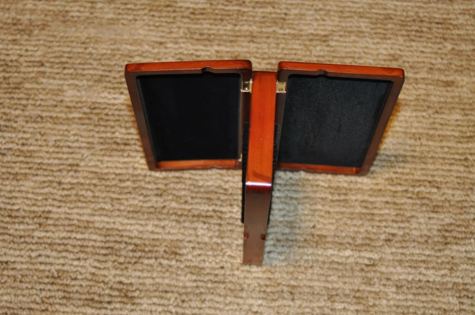 手工雕刻木制双簧管芦苇盒适用于40簧片 — 第 4/4 张图片