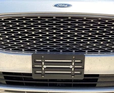 License Plate Tag Holder Mounting Relocator Adapter Bumper Kit Bracket for FORD