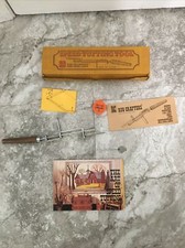 Vintage RC Rug Crafters Speed Tufting Tool w/Box, Instructions, Book, And More