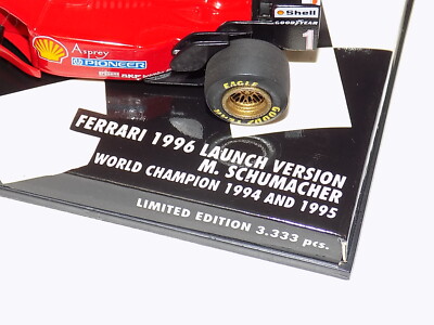 1/43 Minichamps Ferrari F1 1995 car - 1996 Launch Minichamps