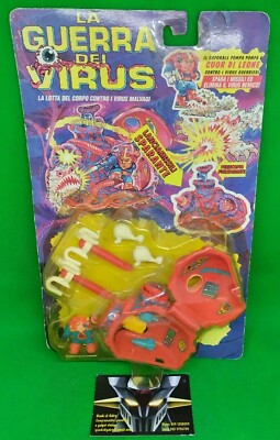 The Body Wars Serie, Der Krieg der Viren, Löwenherz Toymax 1994 GiG New MISB
