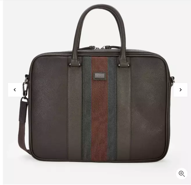 Ted baker newbee webbing document bag sales