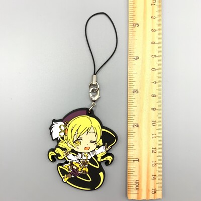 Mami Tomoe Puella Magi Madoka Magica Rubber Strap Charm Anime