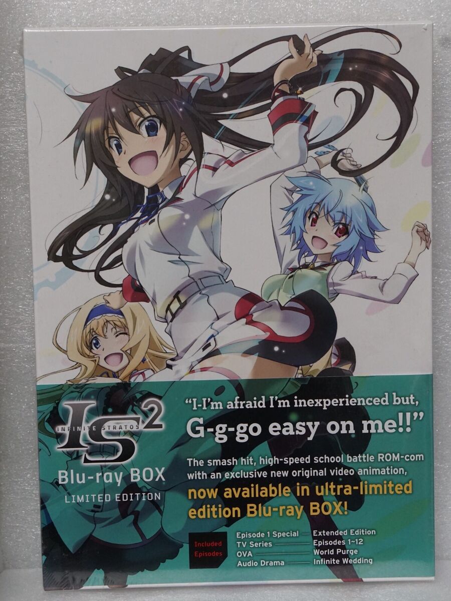 Infinite Stratos Season 2 Complete Limited Edition Blu-ray Box Set + Art  Book 816726020006