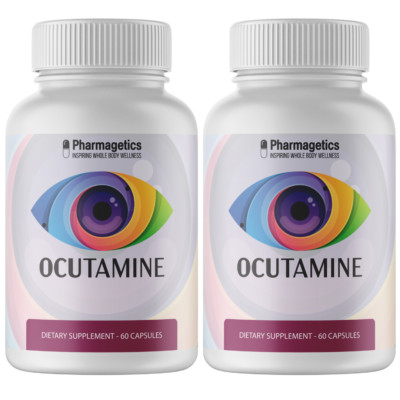 Ocutamine Dietary Supplement 2 Bottles 120 Capsules
