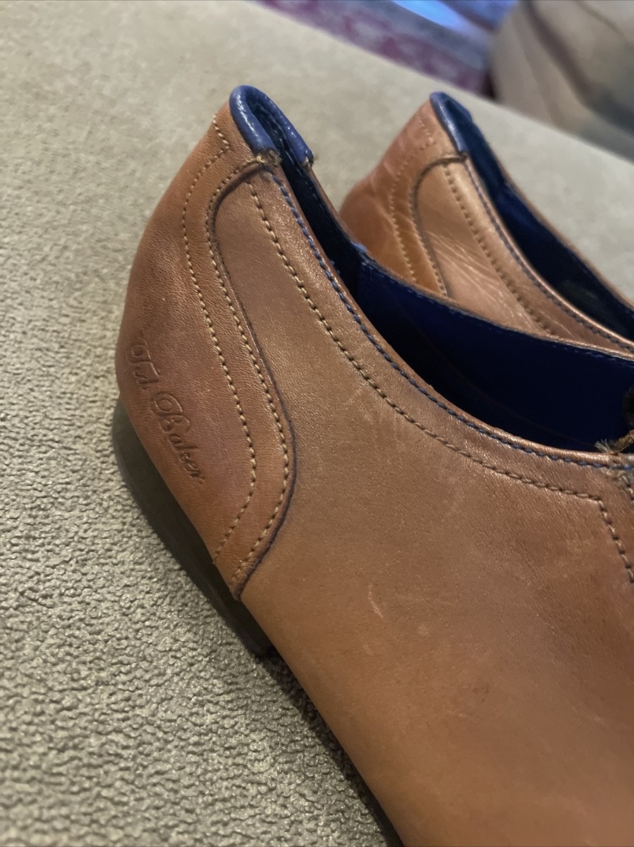 Ted Baker London Mens Size 10.5 Wingtip Oxford Dress Shoes  display picture 2