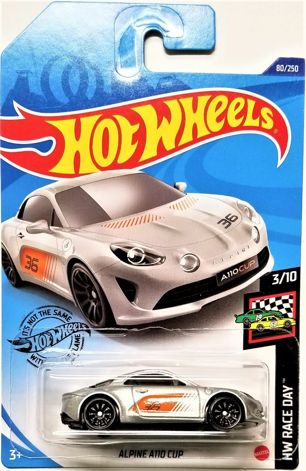 Hot Wheels - 2020 HW Race Day 3/10 Alpine A110 Cup 80/250 (BBGHF23)
