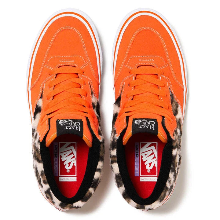 Vans half cab best sale orange